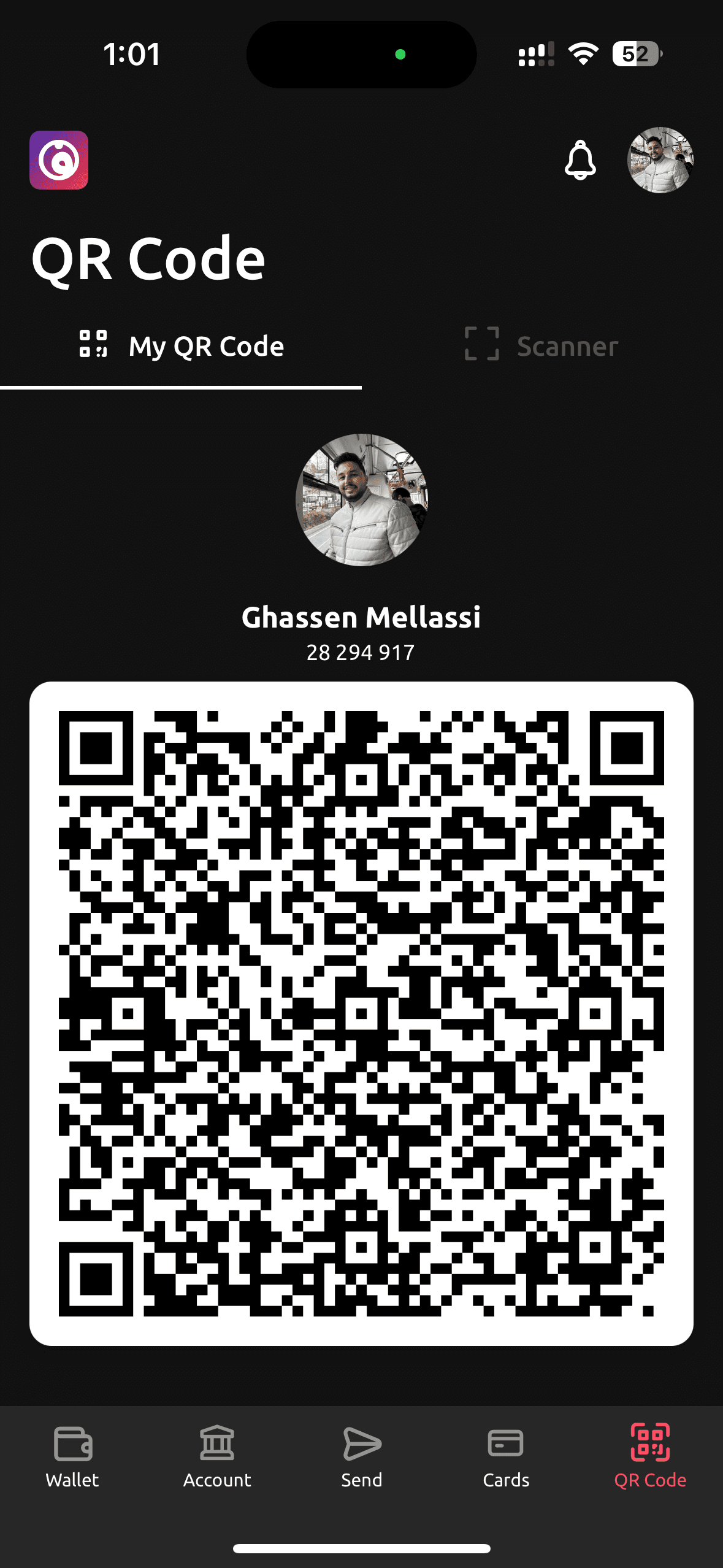 QR Code Wallet